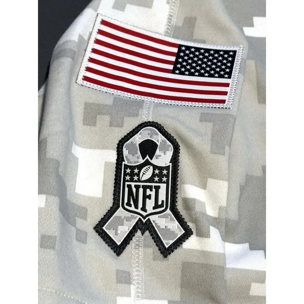 Nike Dallas Cowboys Salute To Service Hoodie Mens Sz 2XL NWT Arctic Camo Wht